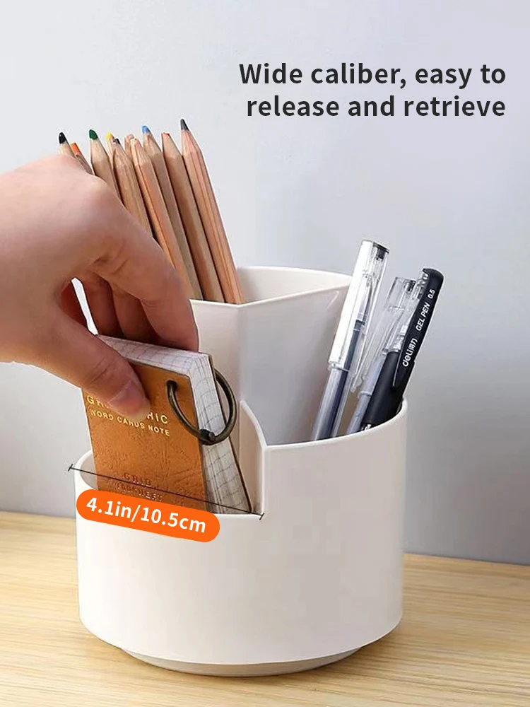 pen holder 1PC 360&deg;Rotating Pencil Case for Office Home School & Students
