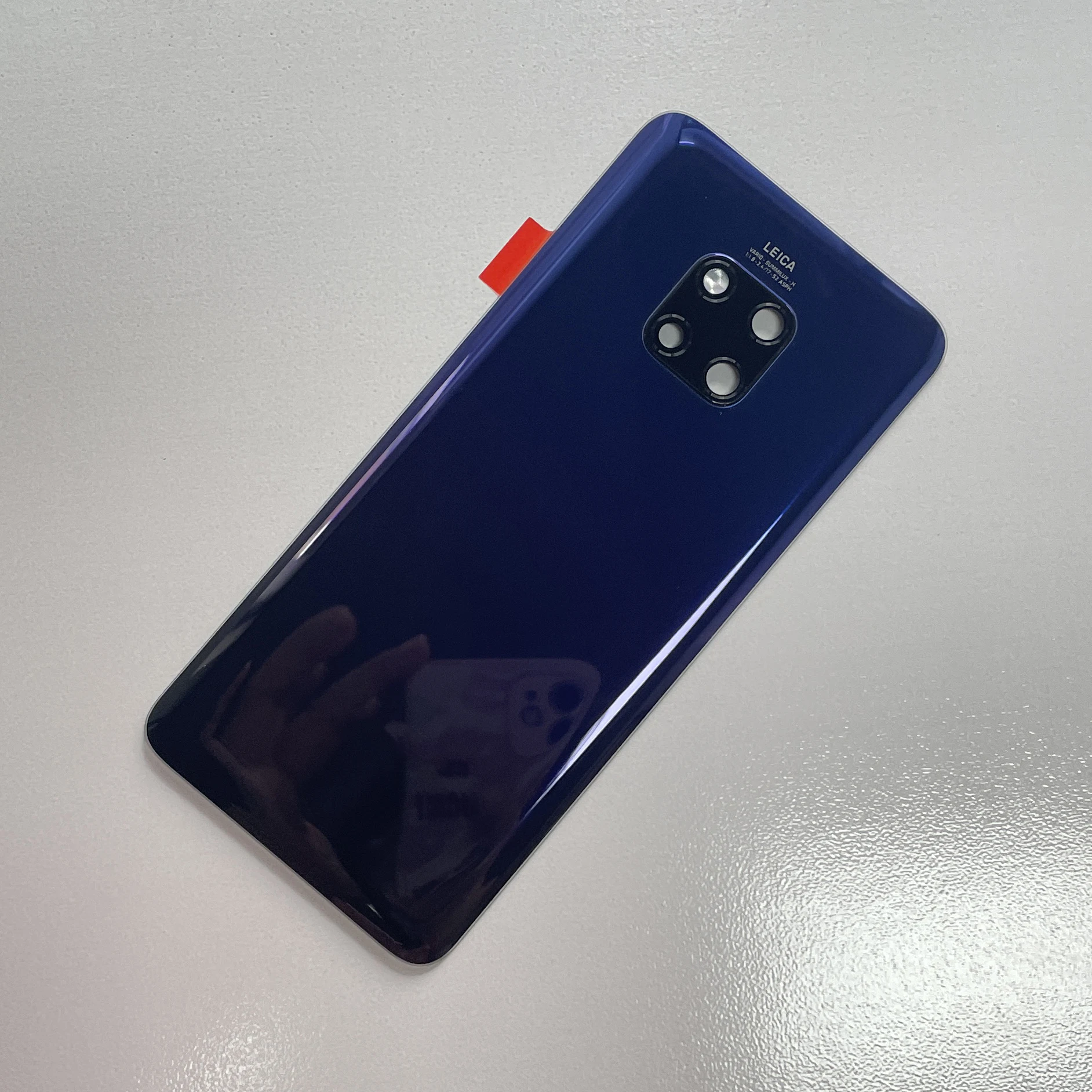 Huawei Mate 20 Pro 후면 배터리 커버 패널 하우징 도어 후면 케이스 (카메라 렌즈 교체 포함) 용 기존 새 후면 유리