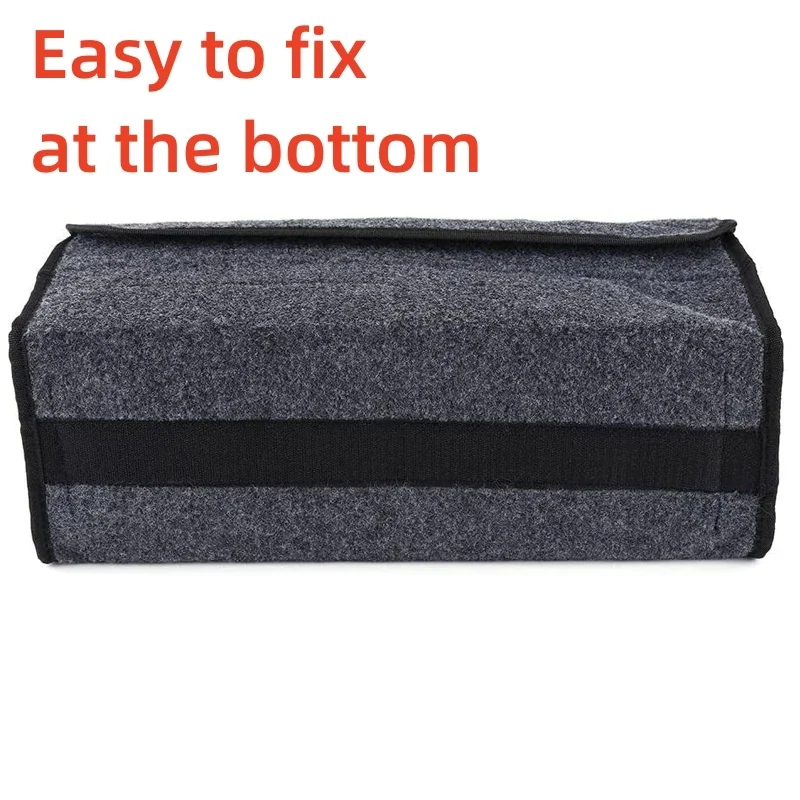 👜Felt Car Trunk Organizer – Large, Anti-Slip Storage Box🚗