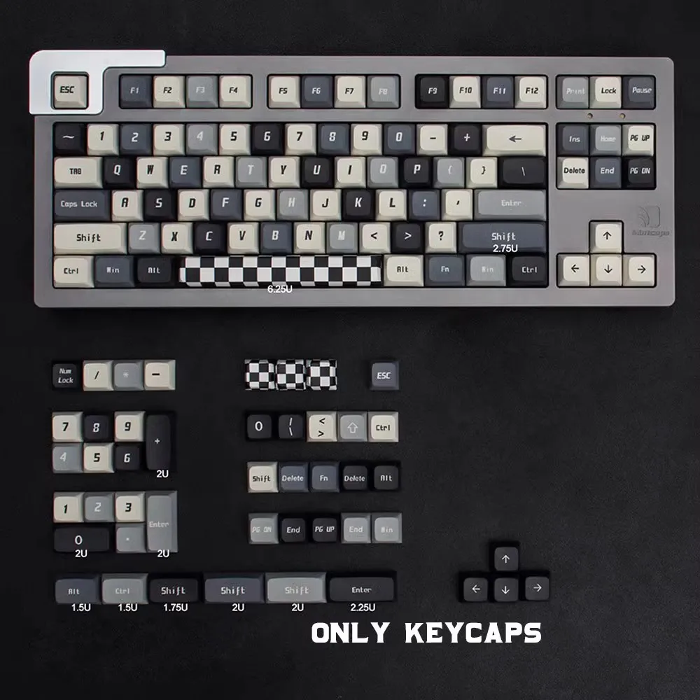 

High Quality Original Theme Keycaps XAD Highly Cute Personalised PBT Thermal Lift Mechanical Keycaps Thermal Sublimation Keycaps