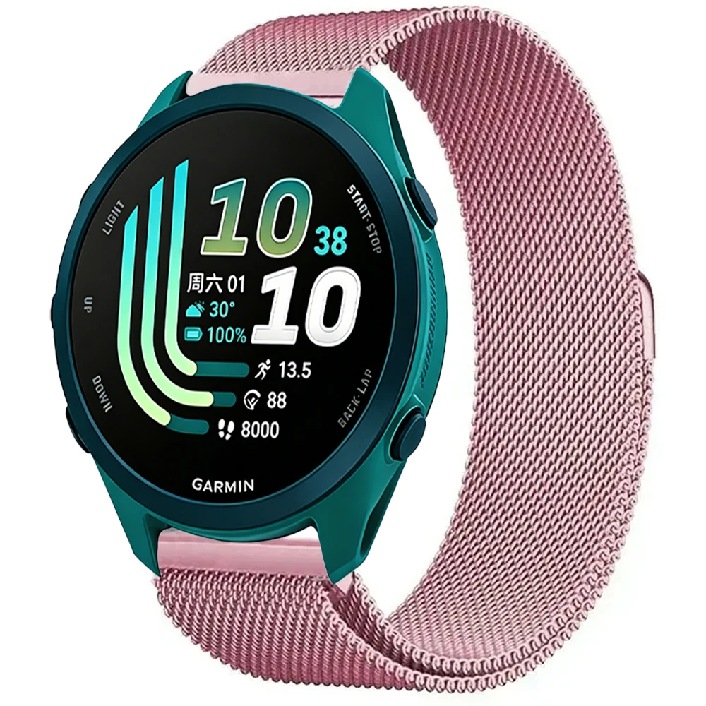 Sleek Magnetic Milanese Loop Strap - Metal Bracelet 22mm/20mm