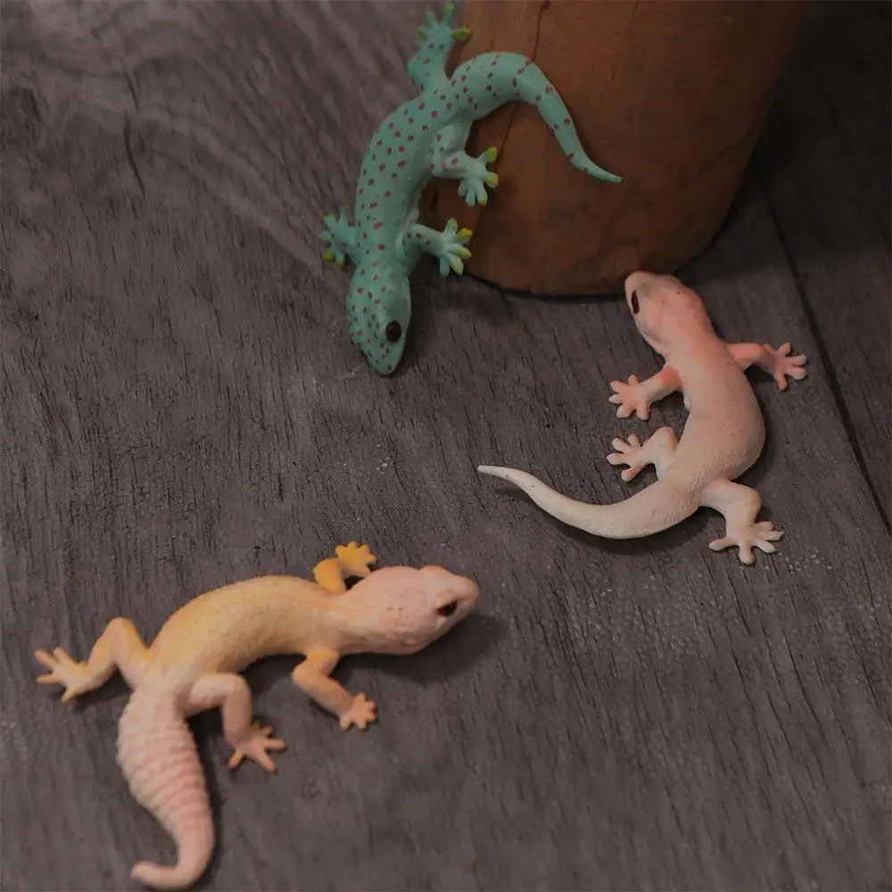 

Animal Figurines Simulation Lizard Figures Gecko Prank Props Family Games Lizards Action Model Cognition Toys