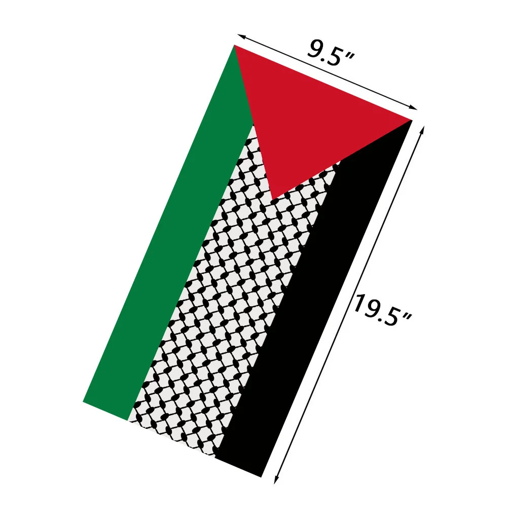 Bandeau, Bandana, Foulard, Coupe-vent, Motif Drapeau Palestinien