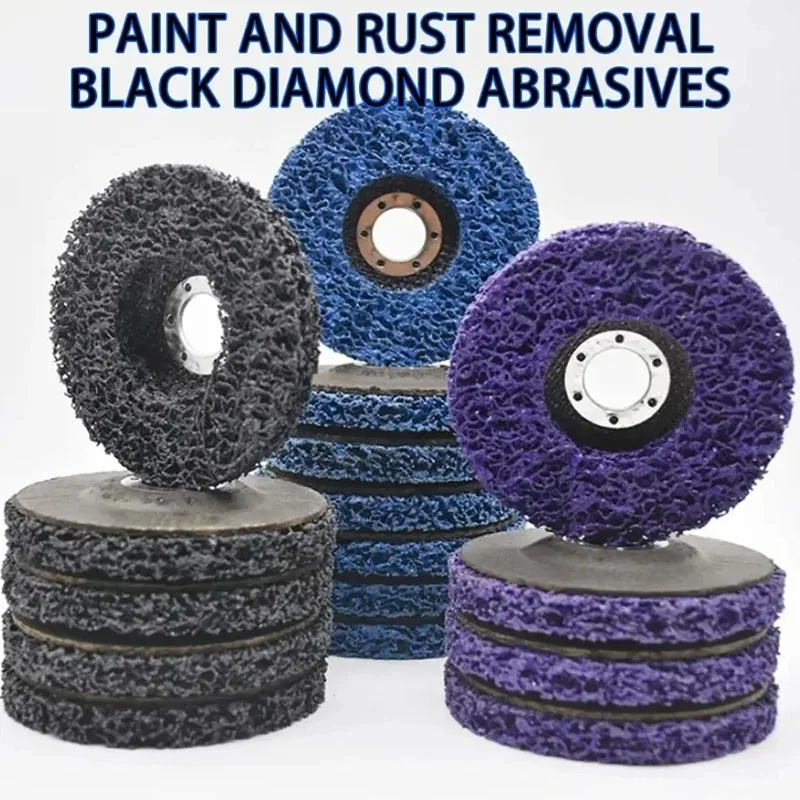 1Pcs 100/115/125mm Coral Disc Poly Strip Disc Grinder Strip Abrasive Wheel Paint Rust Removal Clean Angle Grinder abrasive wheel grinding disc grinding wheel