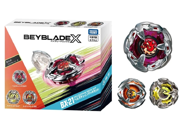 BX-21 01 Hells Chain 5-60 High Taper | Beyblade X (BACKORDER DEC 22th)