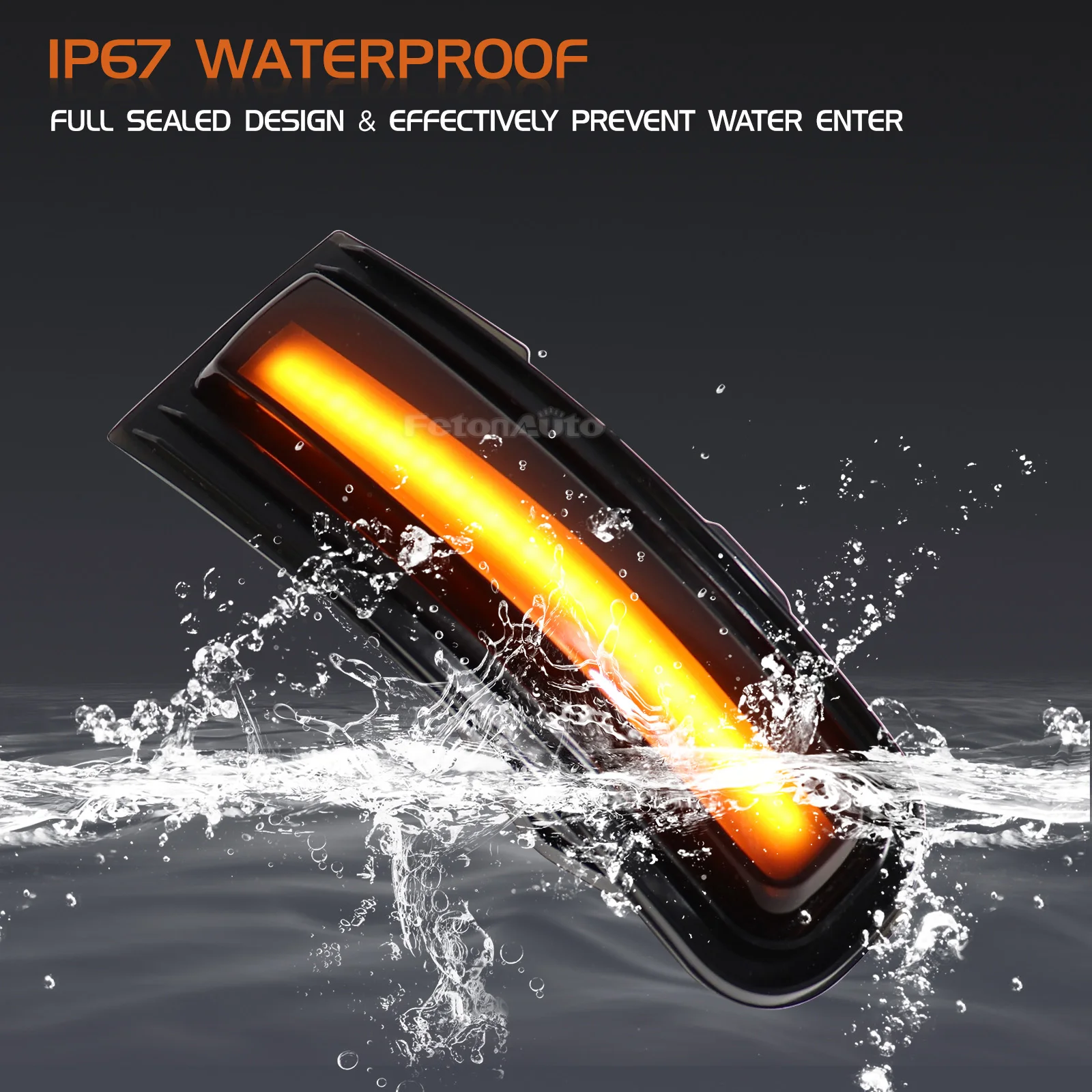 Indicatore Direzione LED Per Jeep Renegade 2015-2022 - Luci Dinamiche Sequenziali Per Specchietto