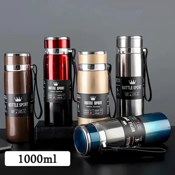1L Stainless Steel Thermos 2