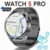 BOXUXING 2026 New Smart Watch Men Watch 5 Pro AMOLED HD Screen Bluetooth Call GPS Trajectory NFC Heart Rate Compass SmartWatches