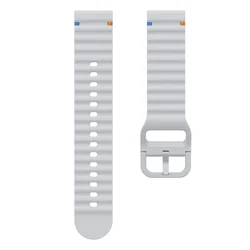 Breathable Waterproof 22mm Replacement Wristband Strap for OPPO Watch X2 (Light gray)