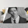 Rowoon art Throw Blanket Furrys warm for winter Vintage Shaggy Luxury Blankets 1
