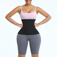 Sauna taille formateur minceur ceinture femmes gymnastique Fitness Cincher ventre contrôle Corset sueur gros brûlant femmes corps Shaper perte de poids 3
