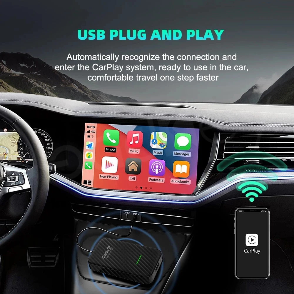 2022 Carlinkit 3  ī÷  ڵ ÷ ڽ     ī÷ ڵ Ƽ̵ ÷̾ IOS 15