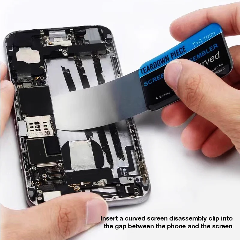 Professional Metal Pry Hand Opening Tools Flexible Steel Crowbar for iPhone iPad iPod Mobile Phone Tablet Teardown Repair Tool