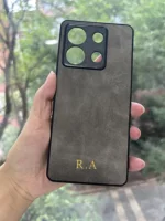 Custom Personalised Initial Name Case For Samsung galaxy S25 S24 S23 S22 S21 Plus S22 Ultra S20 S21 FE 5G S10 Leather Cover 6