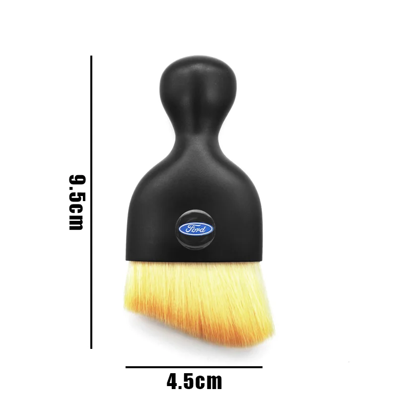 포드 포커스 몬데오 쿠가 피에스타 MK7 에스코트 익스플로러 에지 2 MK2 자동차 내부 청소용 부드러운 브러시 먼지 제거 도구 액세서리