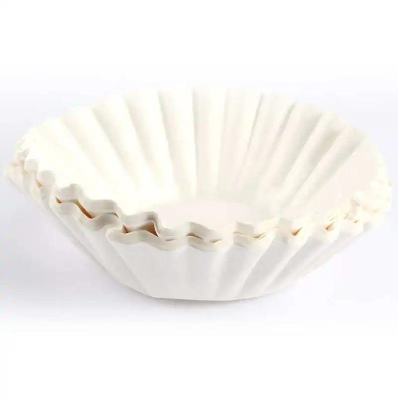 

Disposable Coffee Filter Set Basket Coffee Filter Paper Replacement Accessory for Coffee Maker