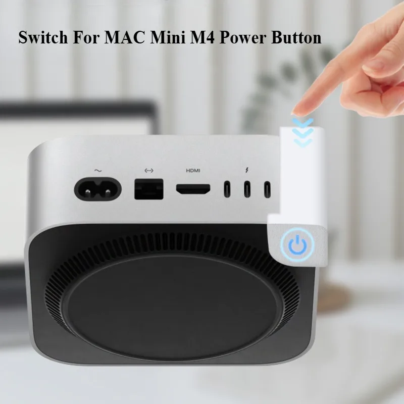 Switch for MAC mini M4 Power Button ABS Material Power Connection