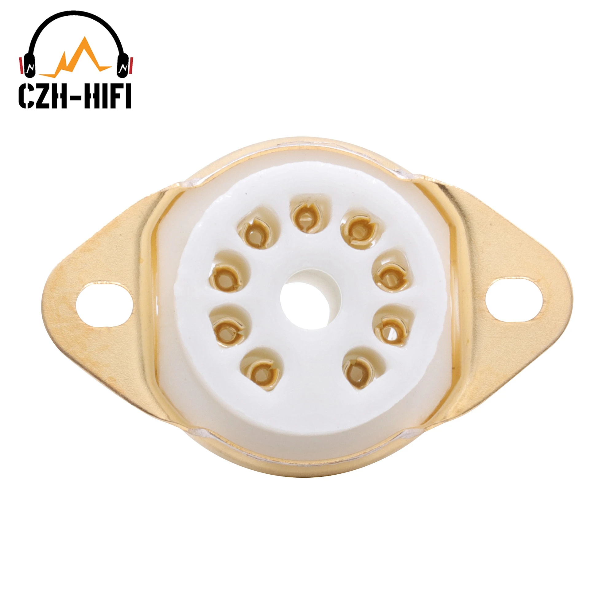 9pin Rohr Buchse Keramik Ventil Basis für 6DJ8 12AX7 ECC83 ECC82 B339 CV492 6L13 12AU7 Vakuum Rohr Verstärker Hifi Audio DIY – Detail 6
