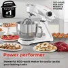 Stand Mixer Pro,600W 10-Speed Electric Mixer with Digital Interface,7.4-Qt Stainless Steel Bowl,Dishwasher Safe Whisk 2