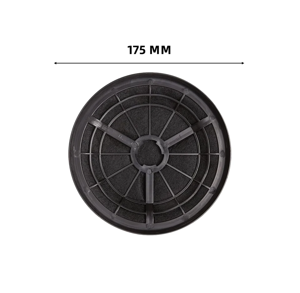 McFilter | 2x Aktivkohlefilter 190mm für Dunstabzugshaube geeignet für Refsta K25, Zanker