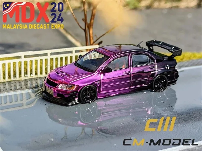 

CM модель 1:64 Lancer EVO IX MDX Малайзия, коллекция 2024, модель автомобиля под давлением