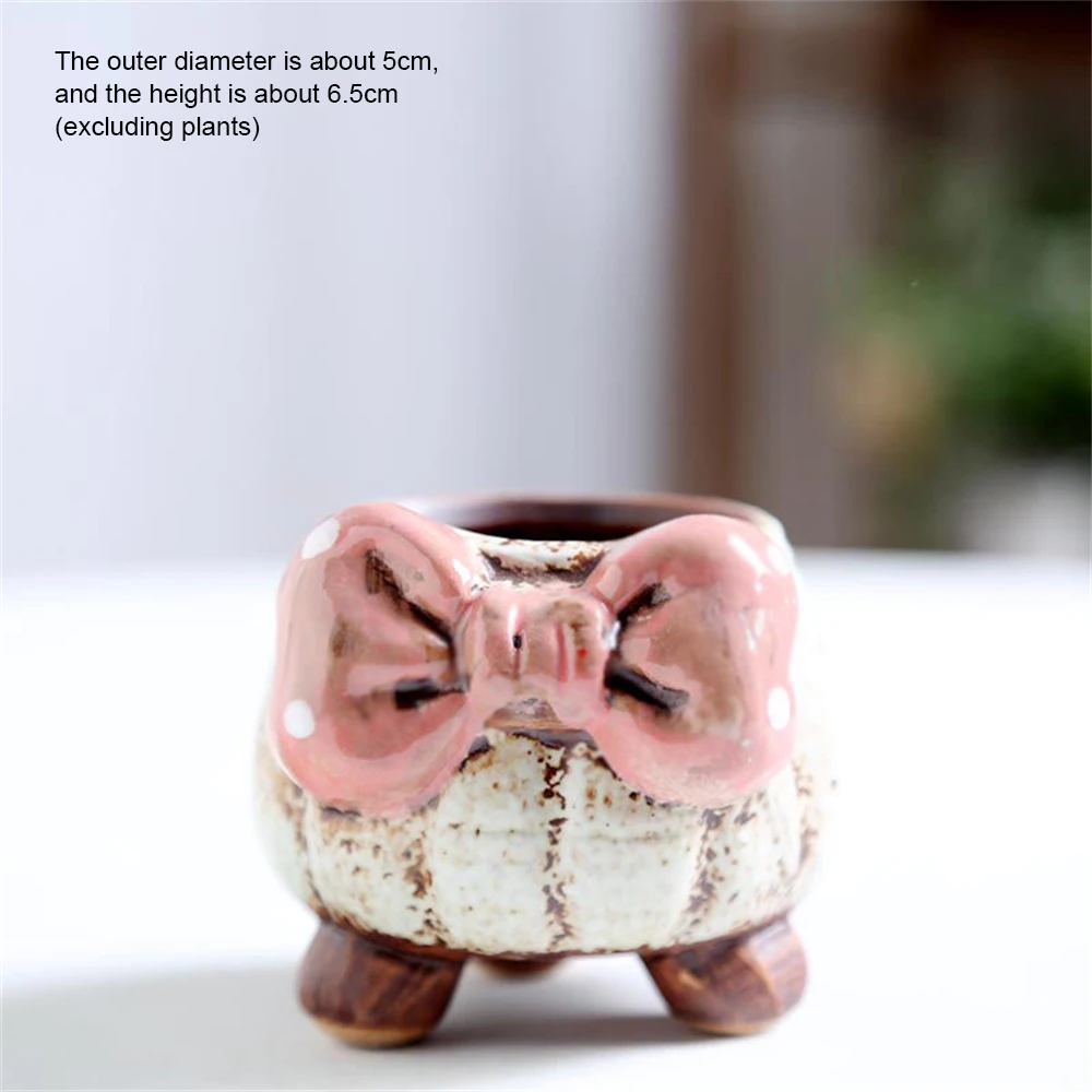 

Ceramic Flowerpots Creative Color Painting Cartoon Ceramic Flower Pot Ceramic Flowerpot Succulent Flower Pot