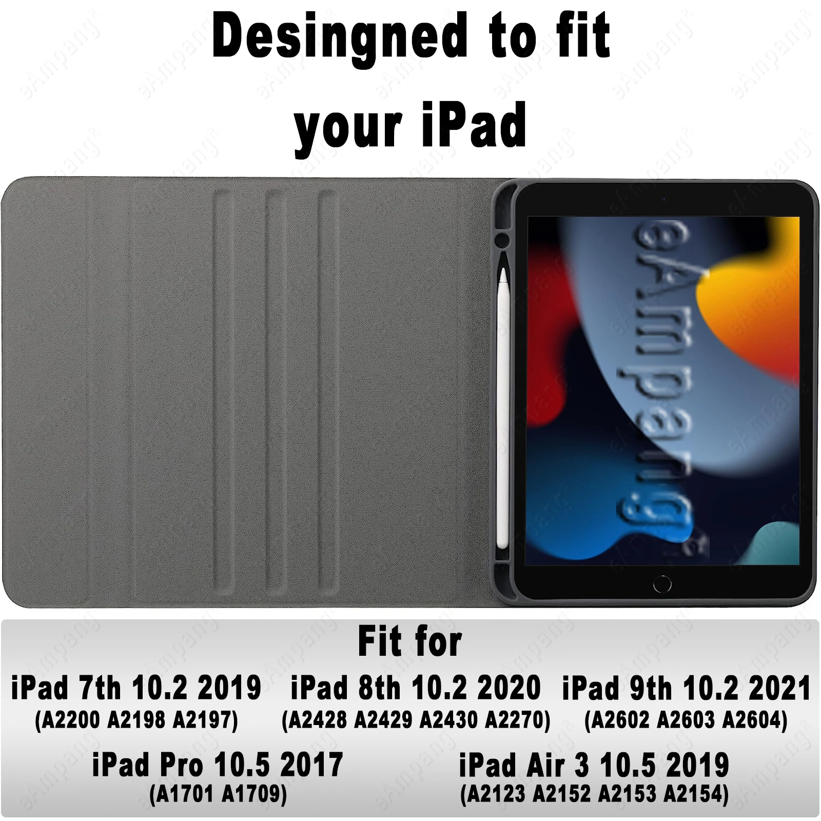 Keyboard Case for iPad 5th 6th Air 2 Pro 9.7 7th 8th 9th 10.2 Air 3 Pro 10.5 4 5 Gen 10.9 10th 11 Portable Cover Keypad ipad keyboard case