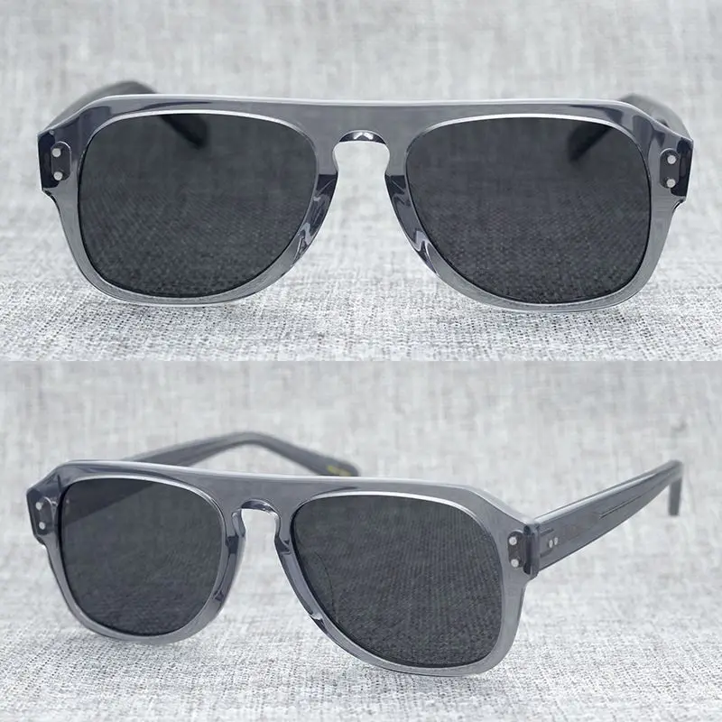 

New Trend Square Acetate Sunglasses Men Driving Anti-ultraviolet Glare Polarized Myopia Sun Glasses Women Colored Lens Eyewear