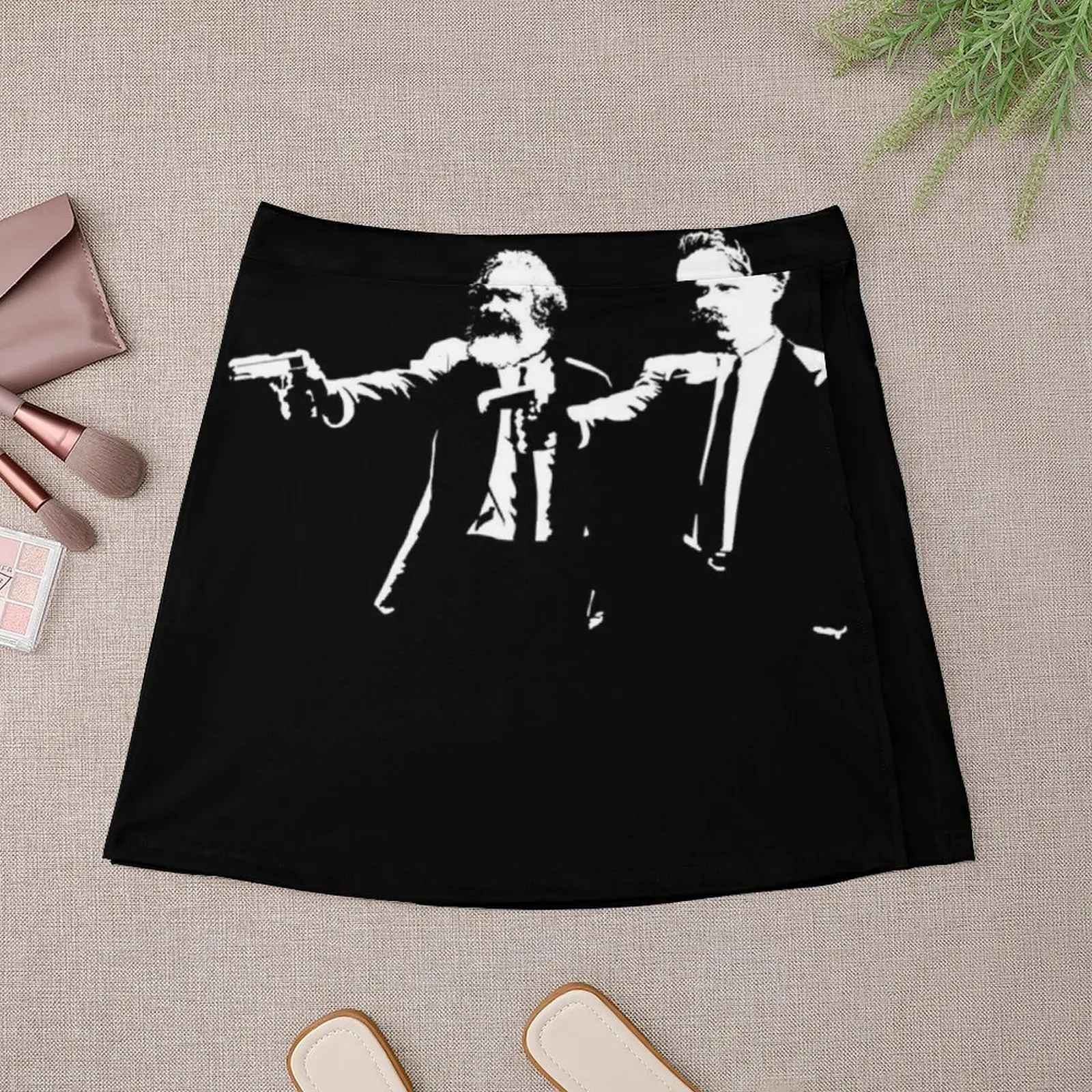 Marx and Nietzsche- Fun Philosophy Shirt Mini Skirt sexy short mini skirts summer dress women 2024 women clothes