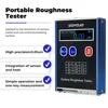 Surface Roughness Tester Portable Roughness Gauge Ra/Rq 0.05~15.0μm Rz/Rt 0.1~50.0μm with Standard Calibration Block and Bracket 2