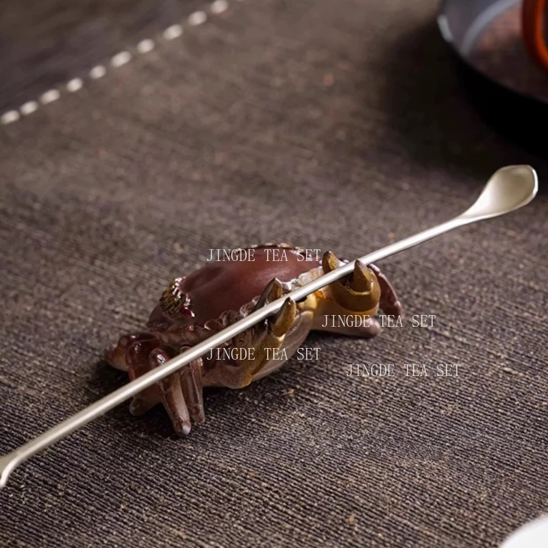 1pcs Crab Color Changing Tea Pet Nourishing Resin Cute Tea Play Home Chinese Tea Ceremony Accessories Desktop Decoration