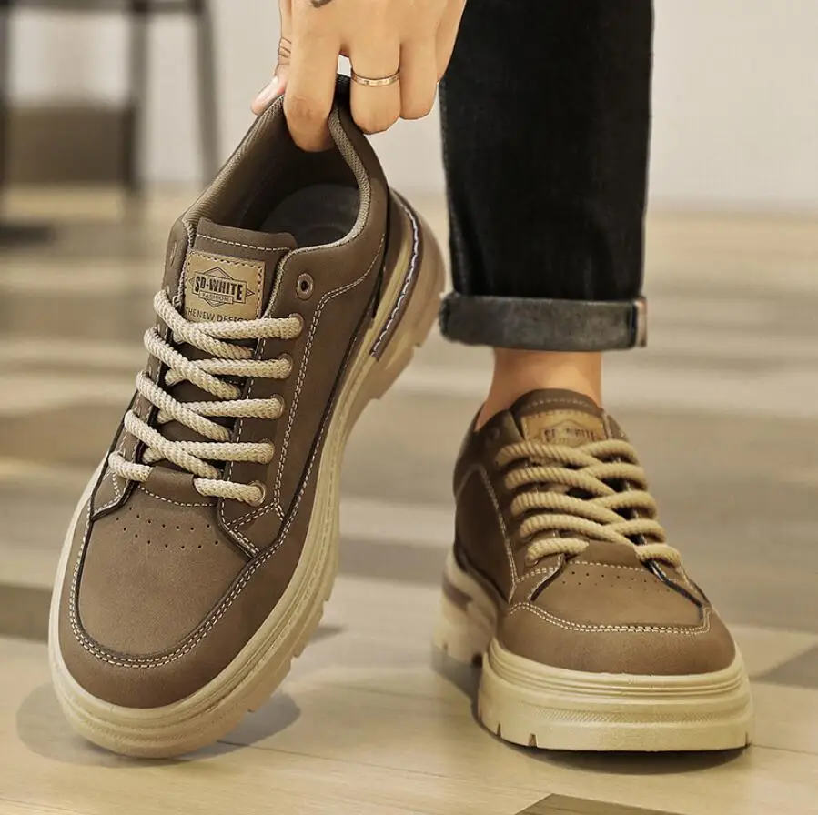 Men's Casual Walking Shoes Breathable Lightweight Trainers_voghion.com
