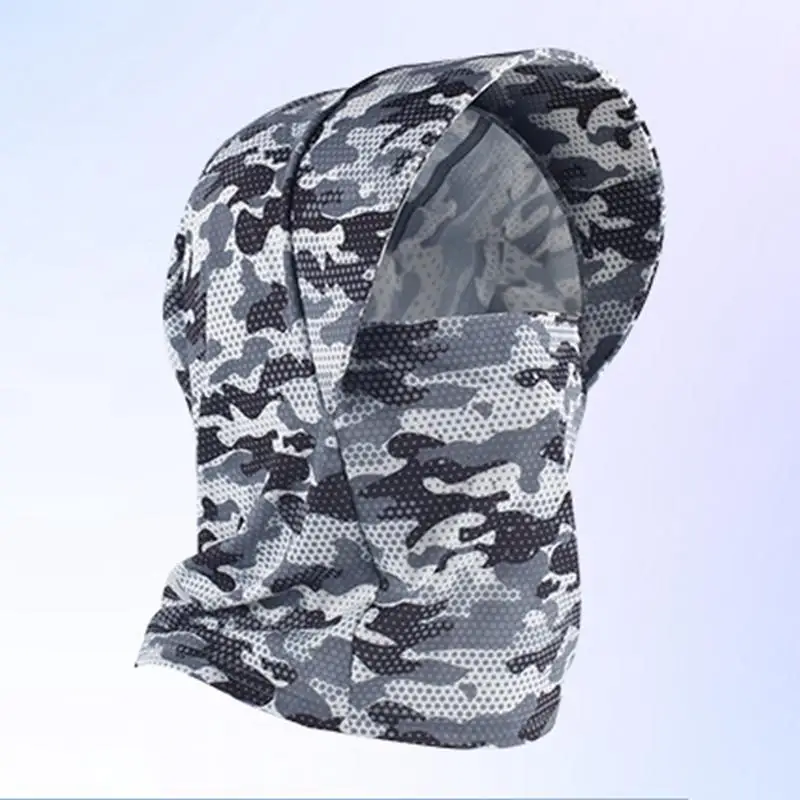 Summer Arm Cover Sleeves Ice Silk Arm Cover Breathable For Outdoor Cooling Sun-Proof Sleeves Head Gear To Block UVA And UVB
