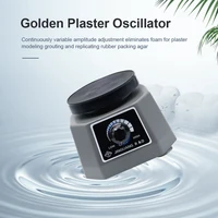 Dental Vibrating Plate Vibrating Table High Power Dental Vibrator 4" Small Size Round Plaster Oscillator Non-Slip Lab Vibrator 2