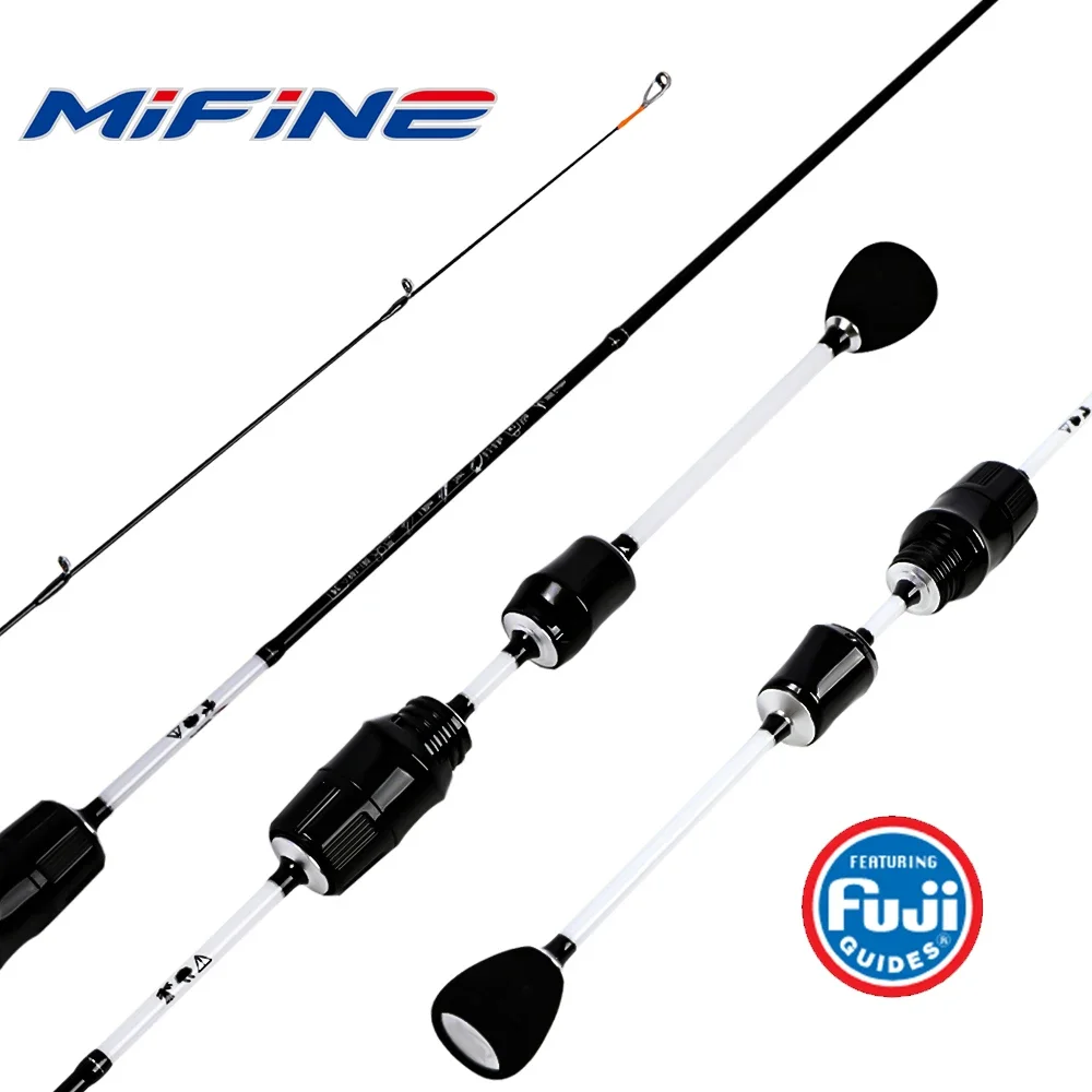 Fishing rod Mifine ILLUSION SLASH XUL Lightweight Spinning Fishing Rod For Trout Fishing 0.2-0.8g 30T Carbon Fiber Fuji/LS Rings Solid Tips
