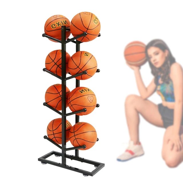 Sports Ball Storage Rack Balls Storage Stand Vertical Ball Rack Layered  Ball Storage Rack Basketball Holder Display Stand Rack - AliExpress