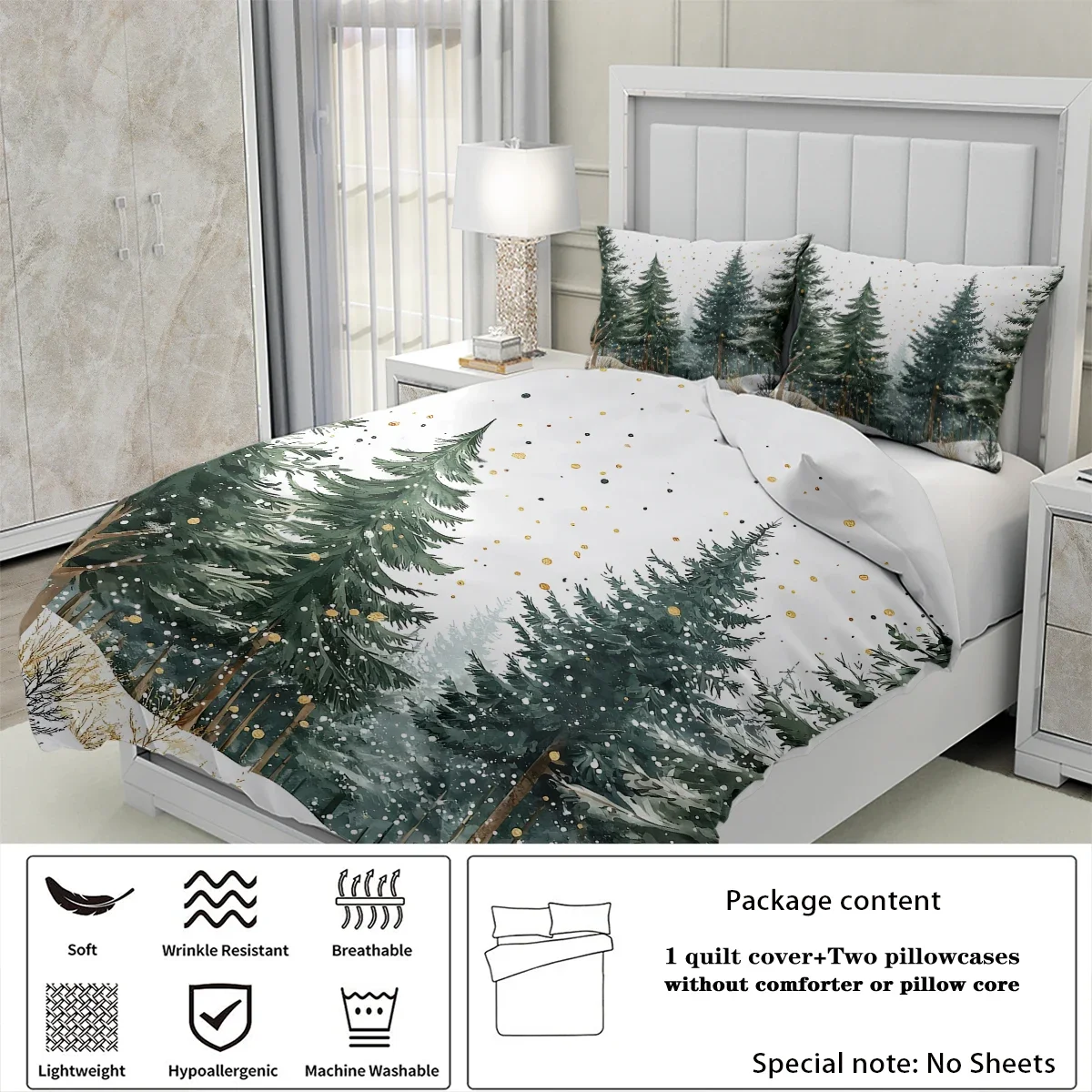 Pine Tree Bedding Set 4