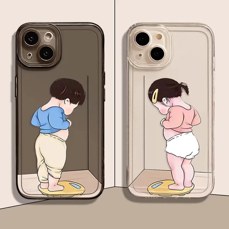Adorable Couples Phone Case – Cute and Funny Design