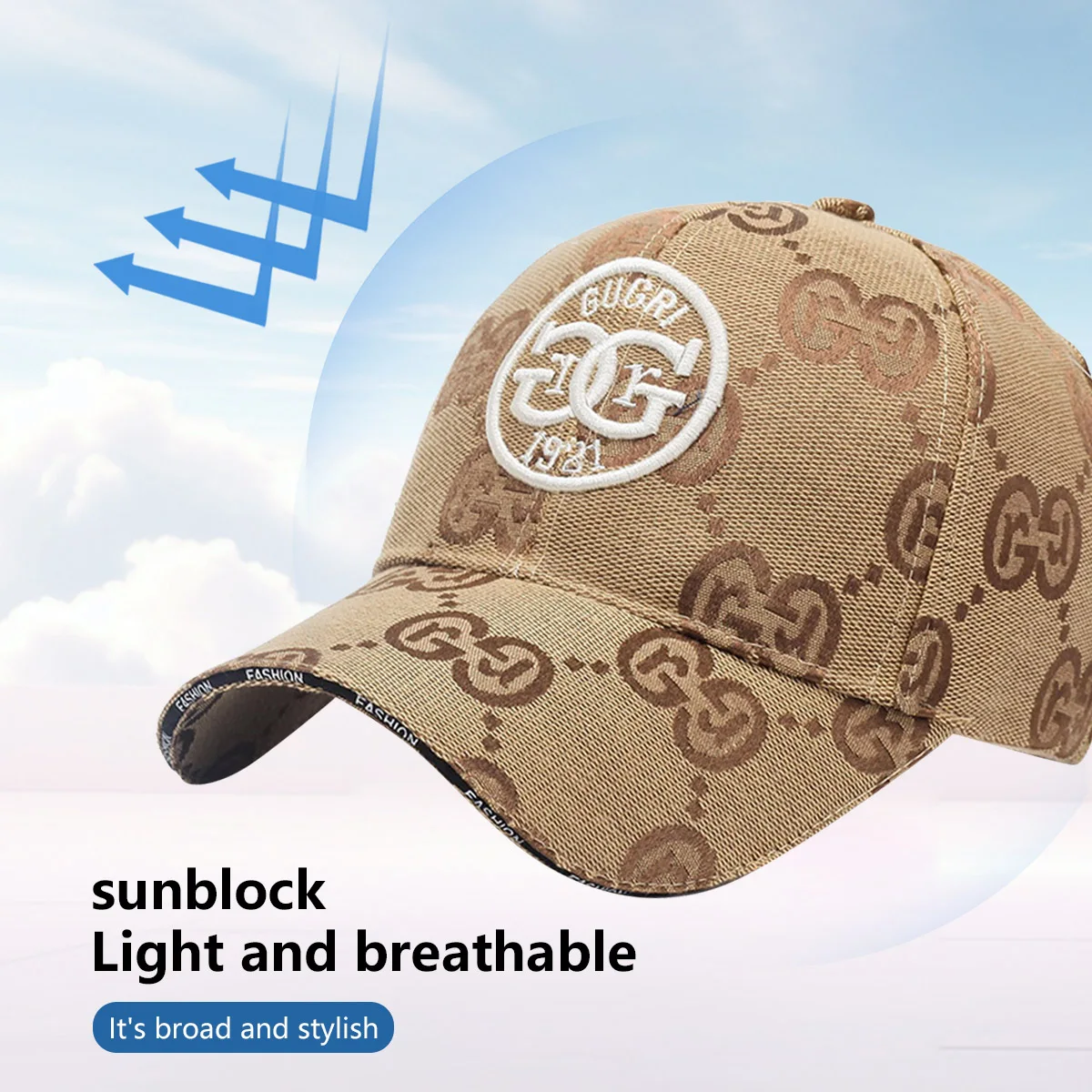 Unisex Skeleton Finger Embroidery Hip-Hop Hats Spring Autumn Outdoor Adjustable Casual Baseball Caps Sunscreen Hat