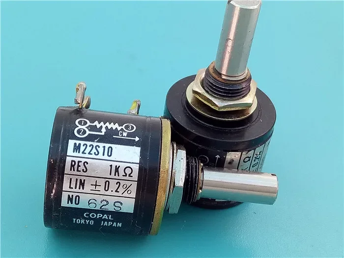Copal 1 Pezzo M22S10 500 Euro 1K 5K 10K 20K 30K 50K 100K Potenziometro (1 Per 1 Confezione)