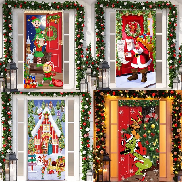 Merry Christmas Door Cover Banner 1