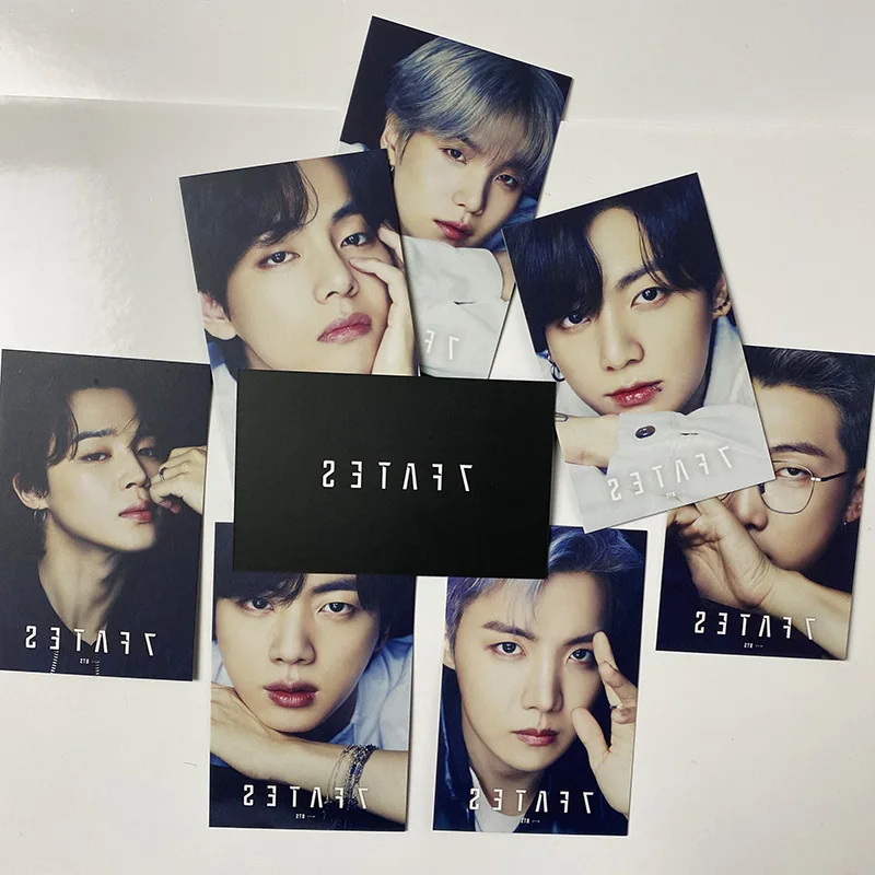 Фотокарточка Bangtan Boys 7-8 шт./компл. Kpop Новинка 7fates открытка новый альбом Lomo карточка