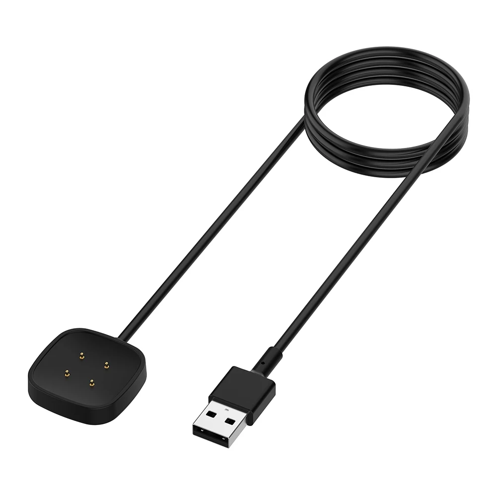 스마트 워치 팔찌 마그네틱 충전기 도크 베이스, Fitbit Versa 3, Fitbit Sense, 실용적인 다기능 충전 케이블