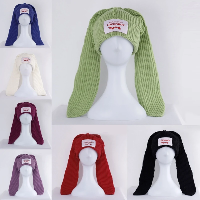 WRITWAA Plüsch Tomaten Mütze - Süße Beanie Mit Breiter Krempe