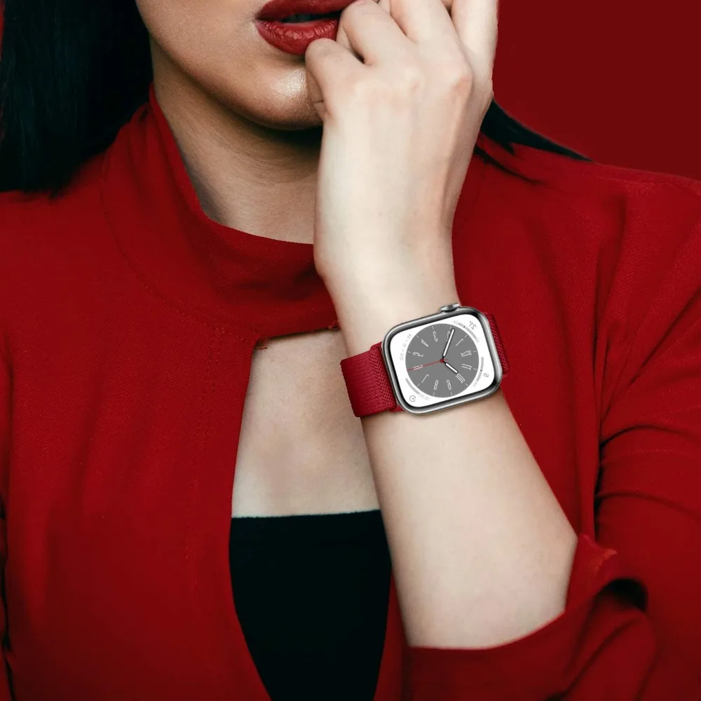 Women's Nylon Elastic Watch Strap Bracelet