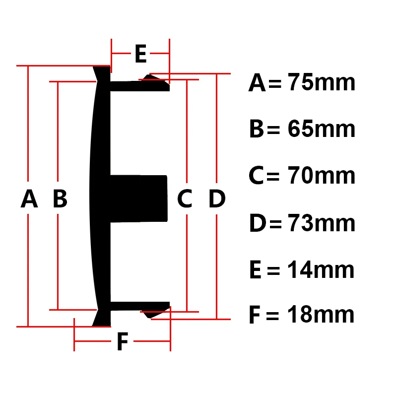 4 Coprimozzo In Silicone Con Emblema Aquila 64mm – Adesivi Auto You.S