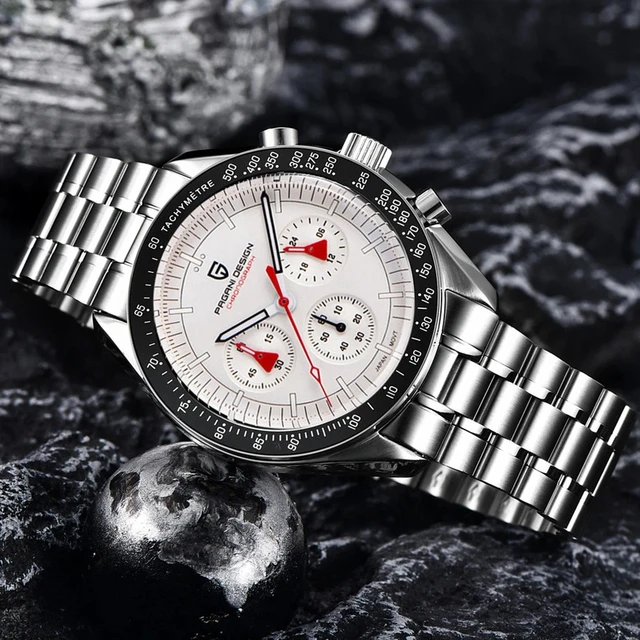 PAGANI DESIGN männer Uhren Sport Quarz Armbanduhr für männer Moonwatch  Chronograph Automatische datum edelstahl Sapphire spiegel - AliExpress