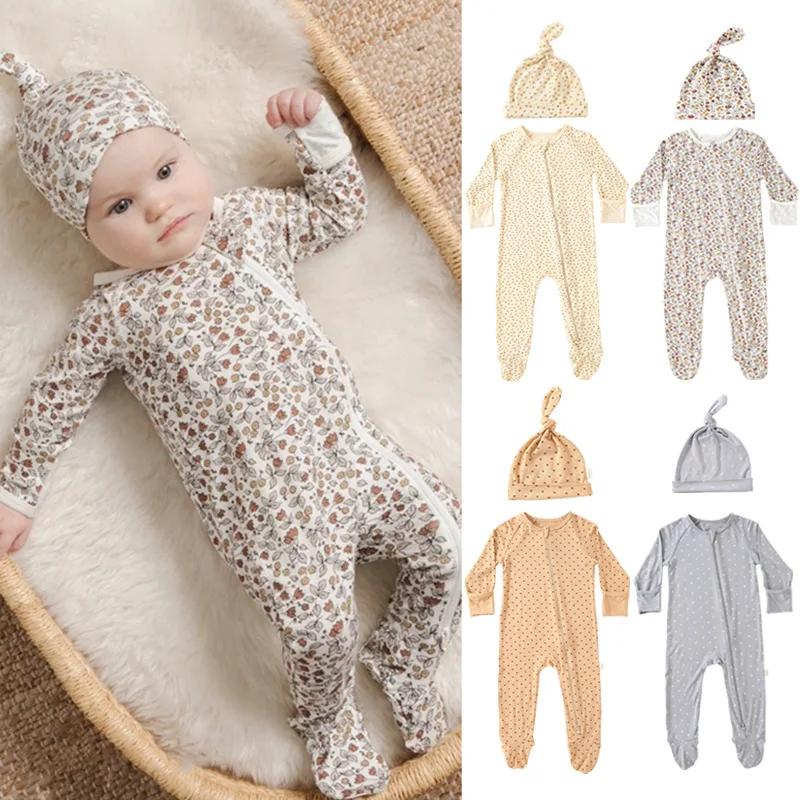 Baby Boy Romper New Summer Kids Clothes Infant Girls Long Sleeve Cotton Casual One Piece Jumpsuit Newborn Casual Cute Rompers Warm Baby Bodysuits 