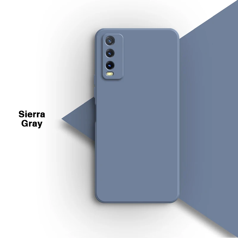 Enhanced Liquid Silicone Soft Back Cover – Original Simple Fashion Shell