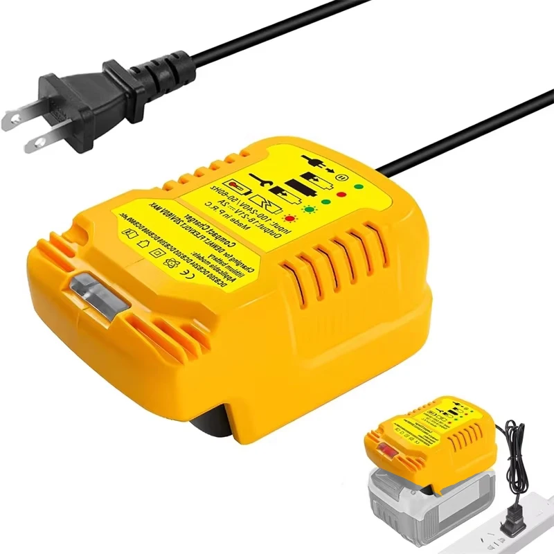 Compact and Lightweight Portable Mini Charger for Lithium-Ion Batteries